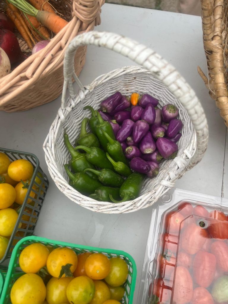 Selection of harvested produce